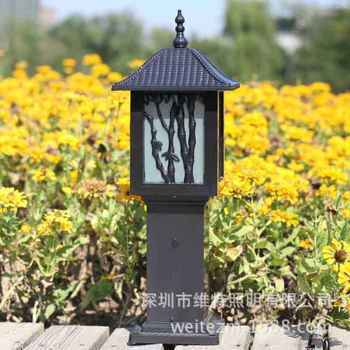 维特厂家直销庭院草坪灯铝制草坪灯欧式防古庭院灯壁灯led花园草坪灯